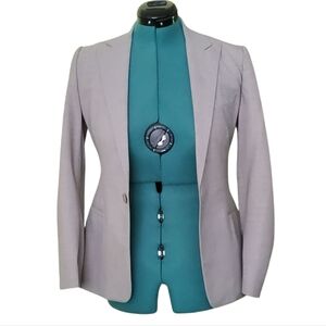 Ralph Lauren Woman's Classic Gray Wool Pant Suit